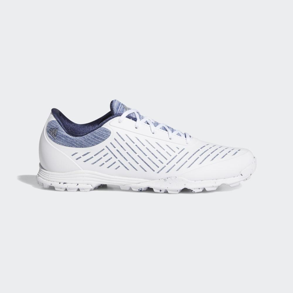 Pantofi Golf Adidas Adipure Sport 2.0 Dama Romania - Albi/Argintii Metal/Indigo EF6521